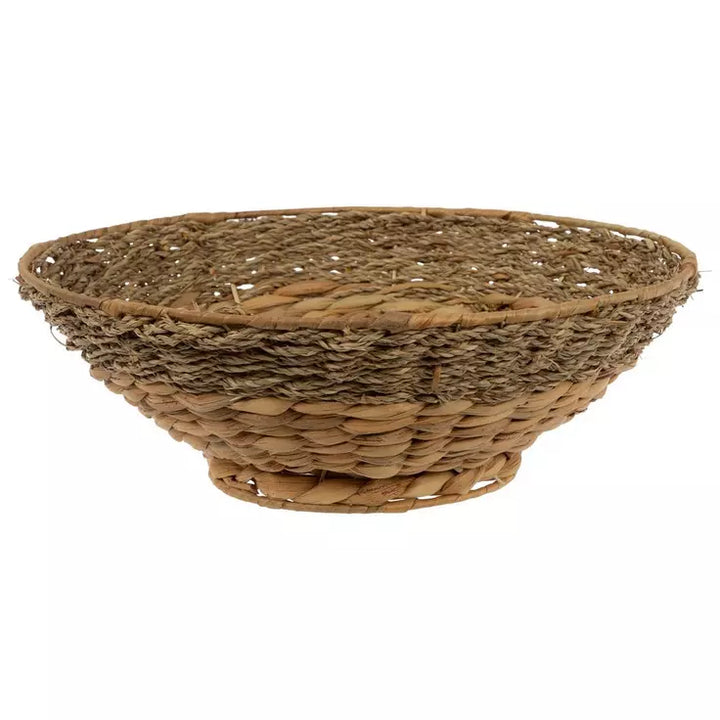 Woven Water Hyacinth Basket