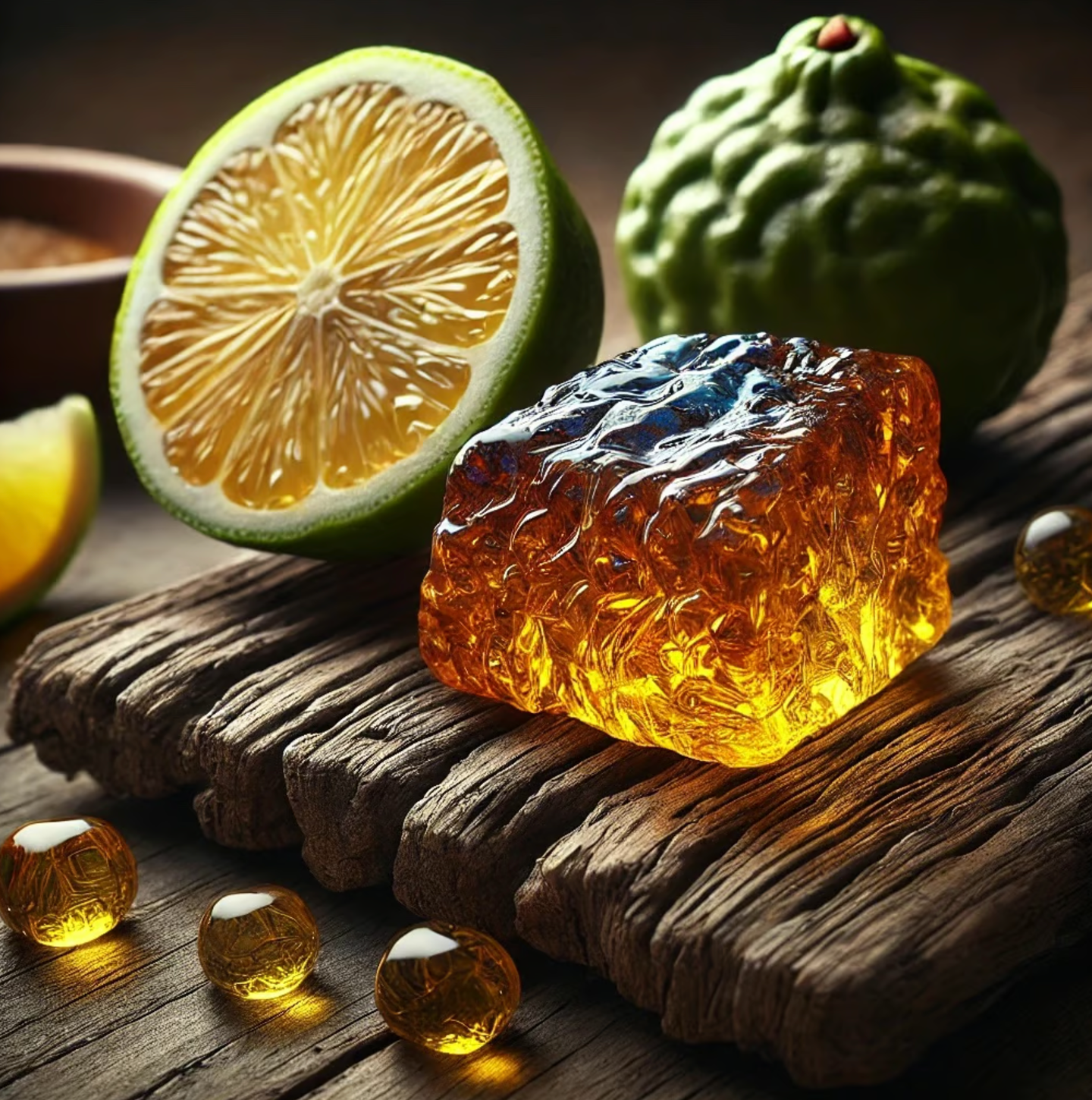 Essbee Bath and Body - Bergamot & Amber Solid Fragrance