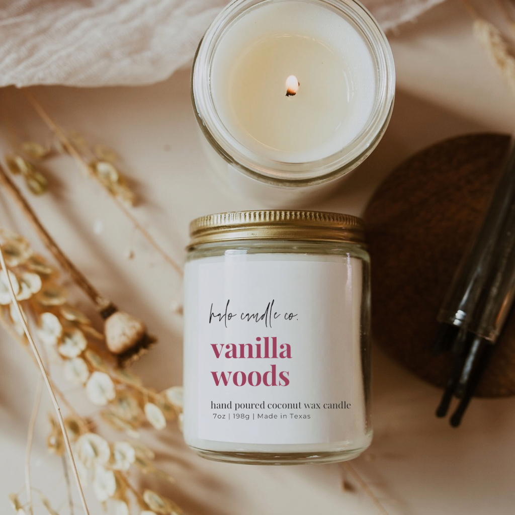 Halo Candle Co. - 7 oz Scented Candles