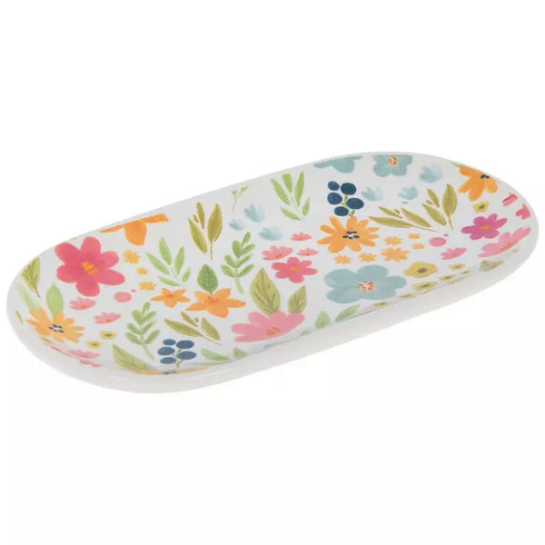 Floral Trinket Dish