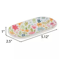 Floral Trinket Dish