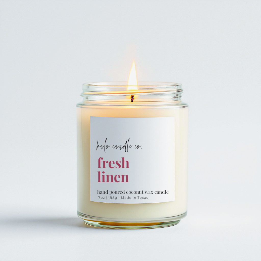 Halo Candle Co. - 7 oz Scented Candles