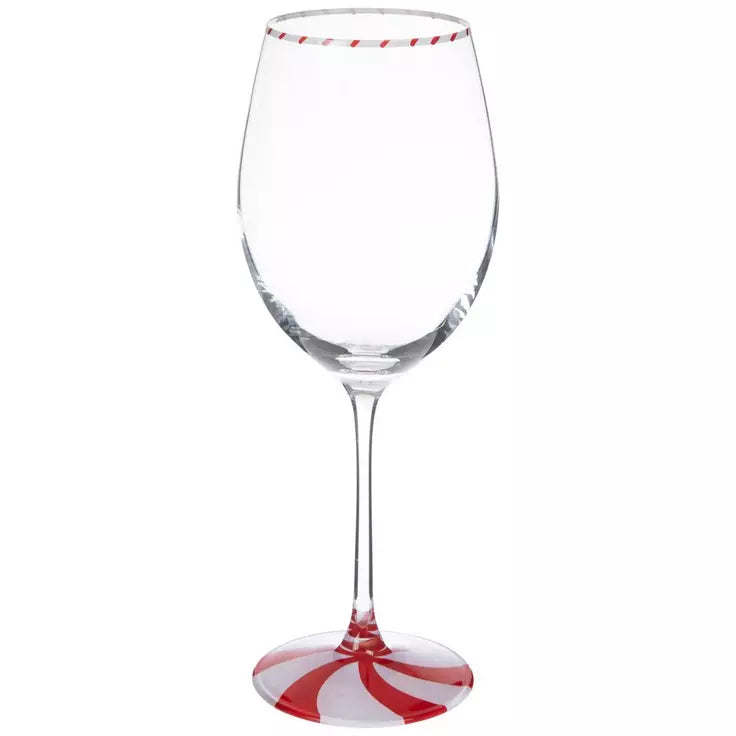 Peppermint Wine Glass
