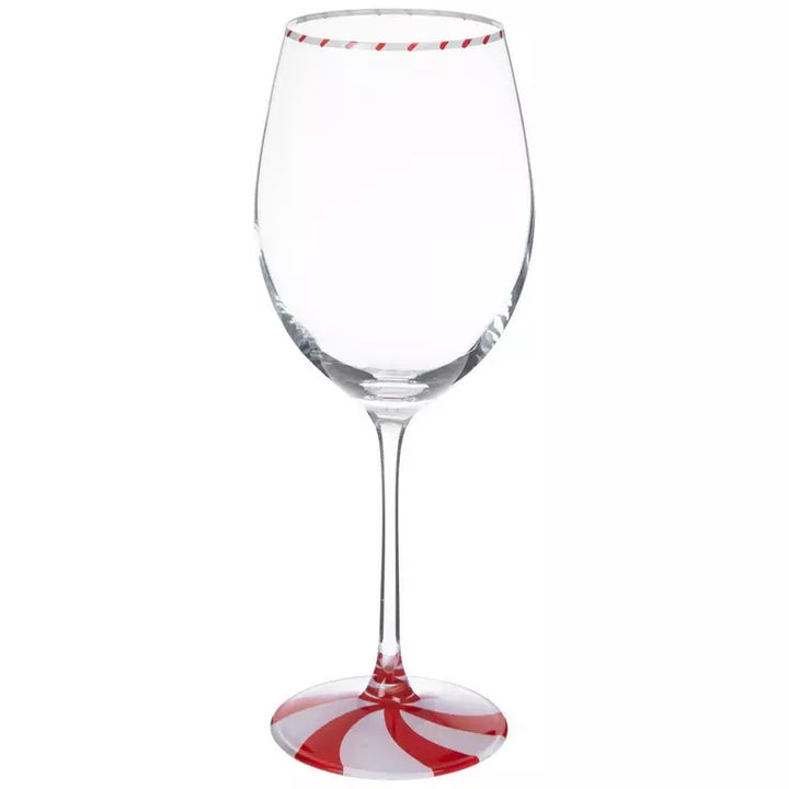 Peppermint Wine Glass