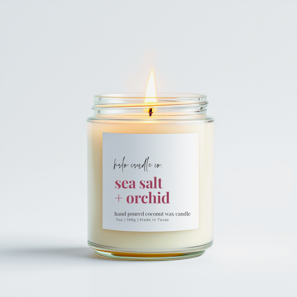 Halo Candle Co. - 7 oz Scented Candles