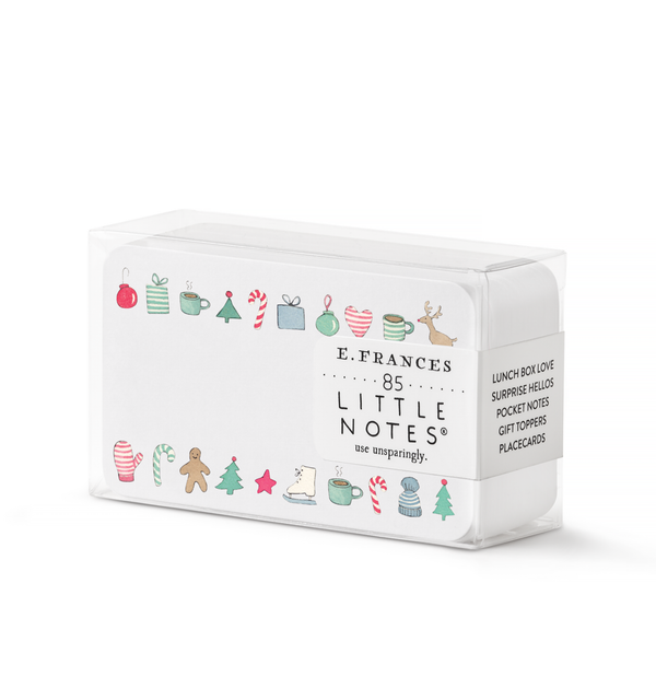 E. Frances Paper - Merry Motif Little Notes® | Winter Holiday mini notes