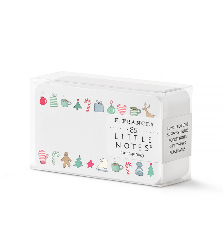 E. Frances Paper - Merry Motif Little Notes® | Winter Holiday mini notes