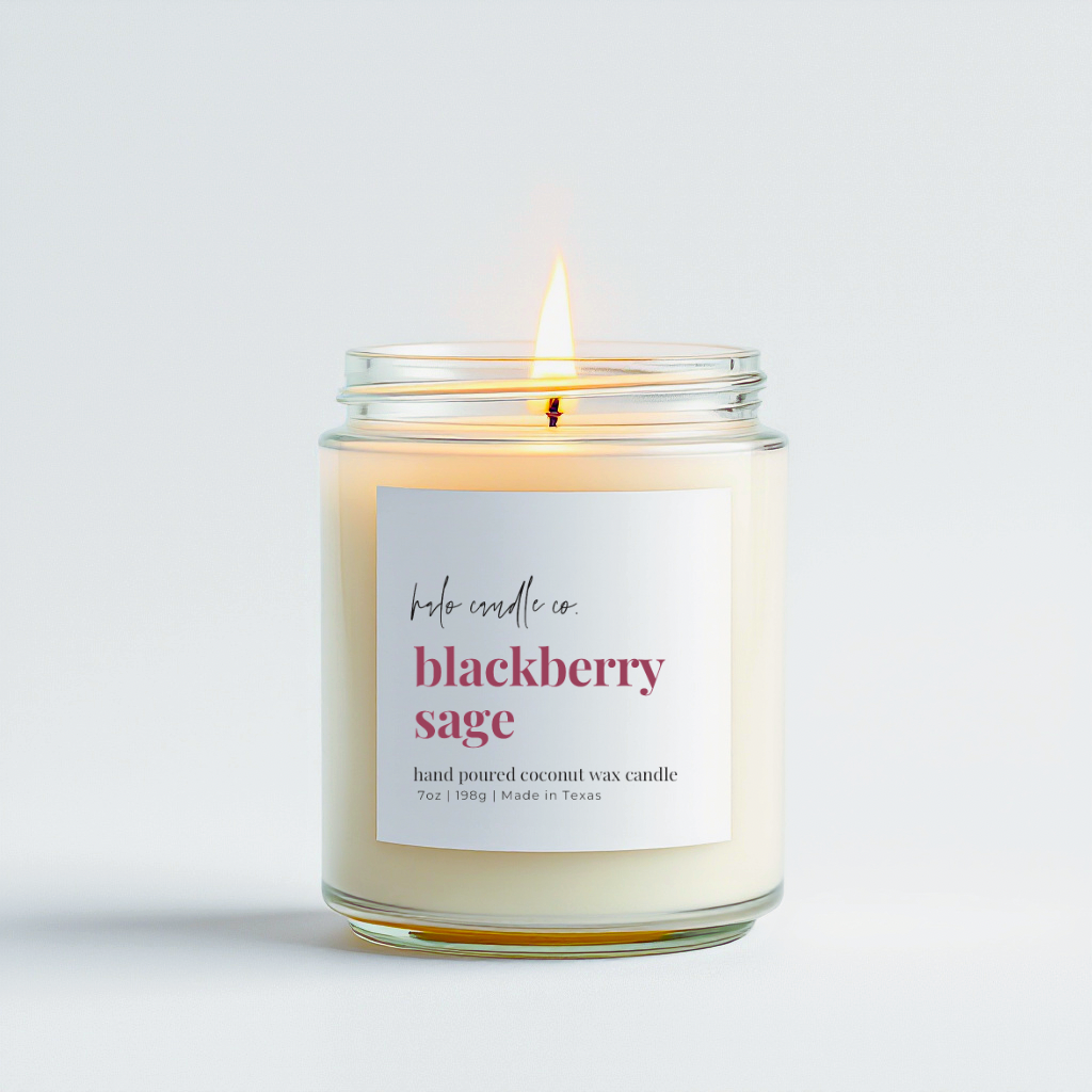 Halo Candle Co. - 7 oz Scented Candles