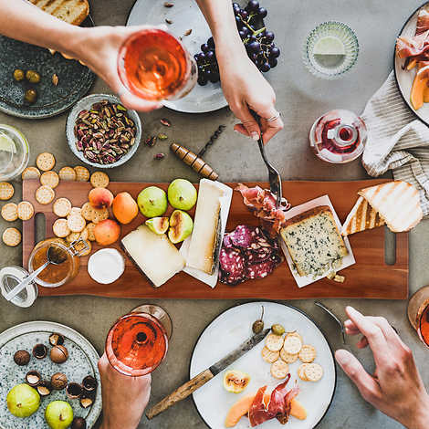 Charcuterie Grazing Board with Handles