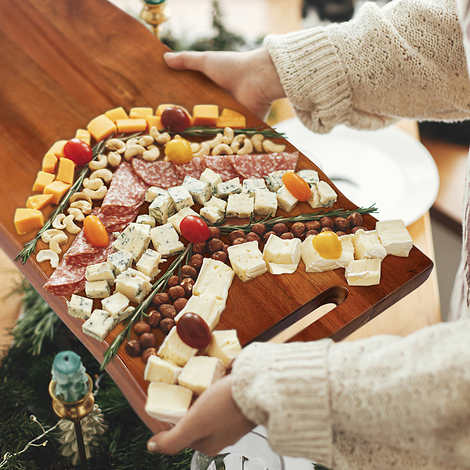 Charcuterie Grazing Board with Handles