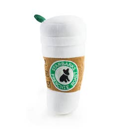 Dog Starbucks Coffee Cup Toy